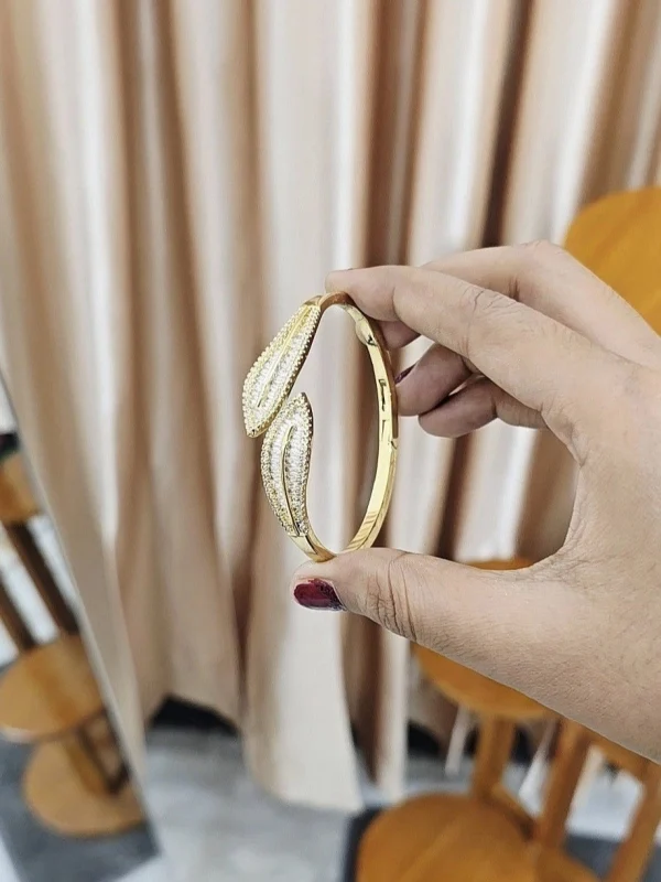Luxury Zircon Bangle - 016