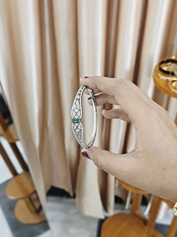 Luxury Zircon Bangle - 003
